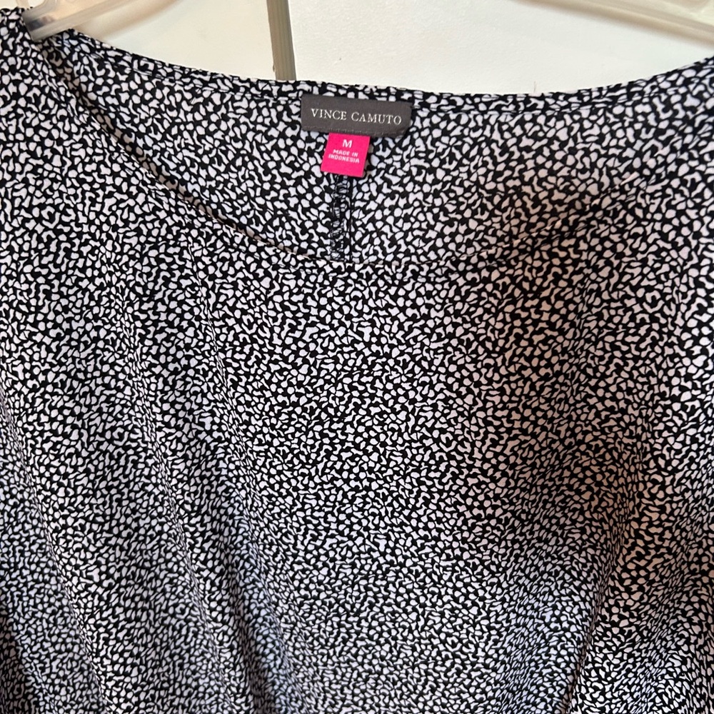 Vince Camuto Black and White Women's Skirt